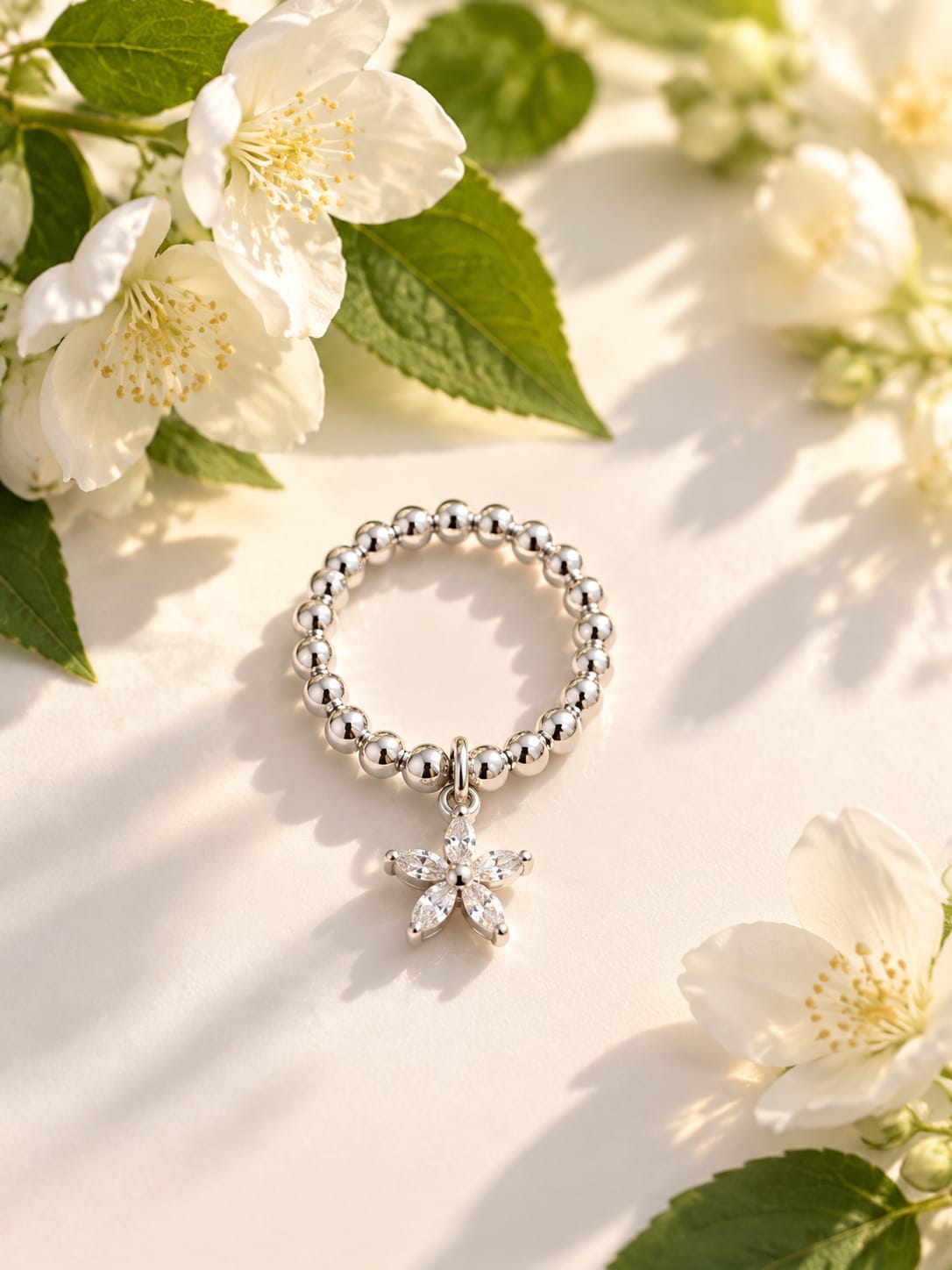 Sparkle Flower Ring