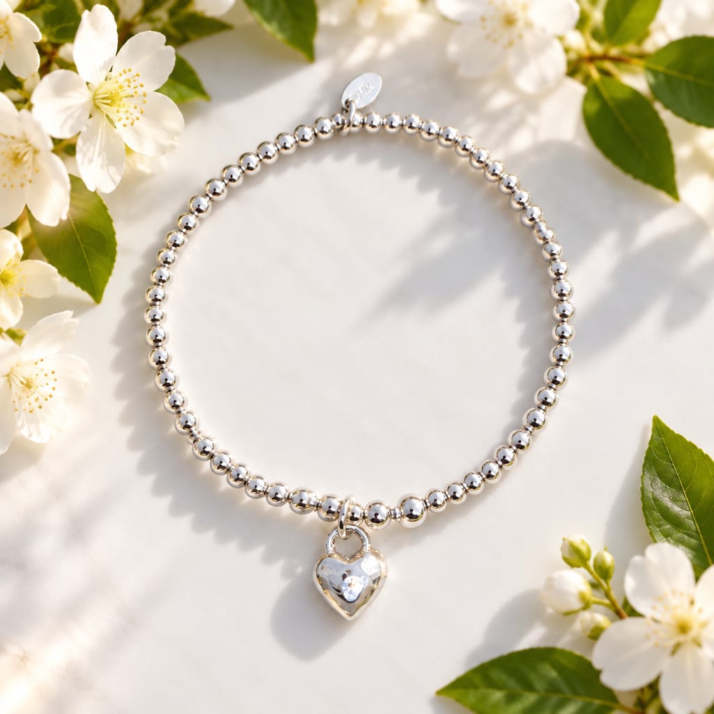Handmade Heart Bracelet
