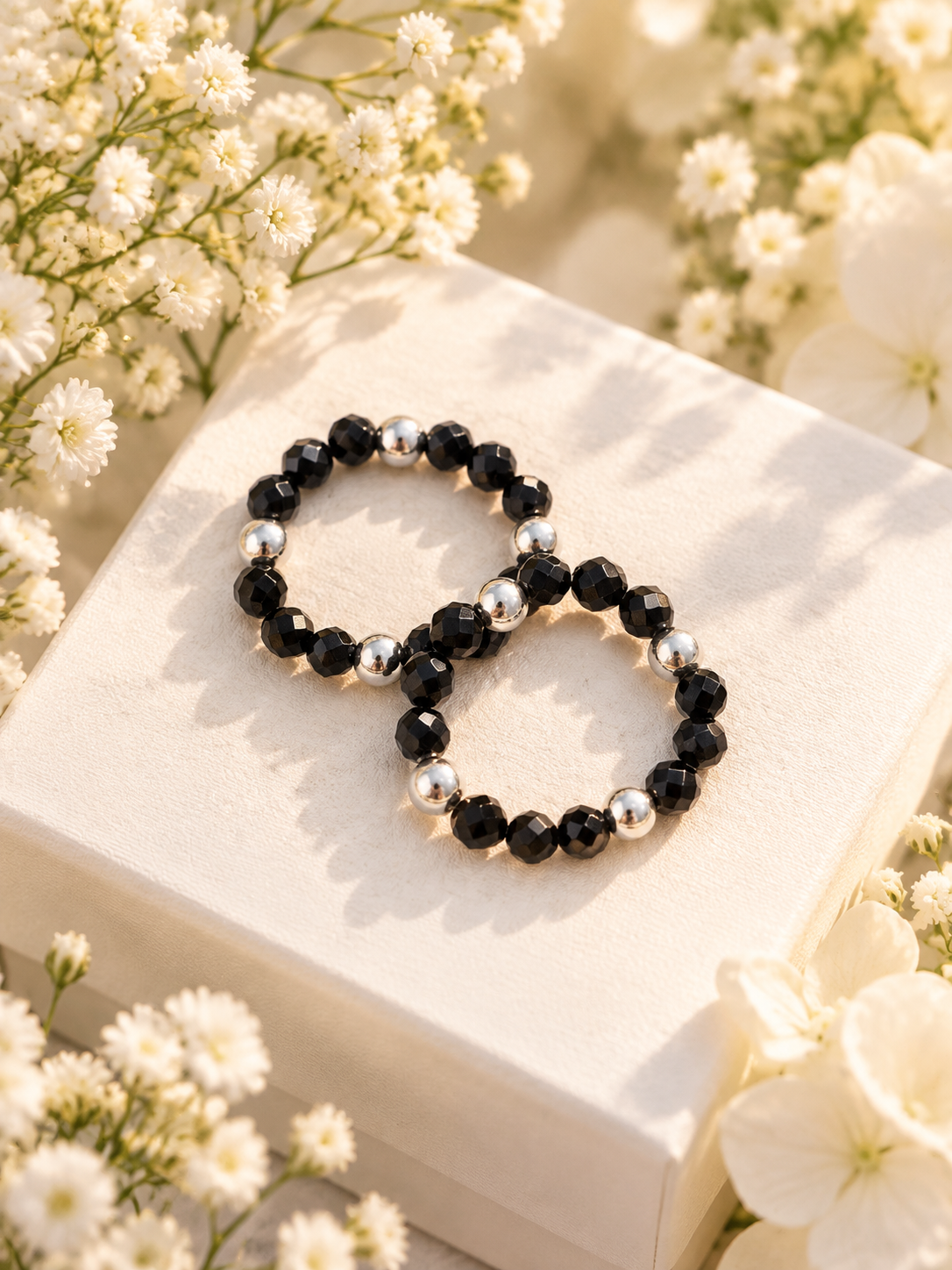 Black Spinel Ring