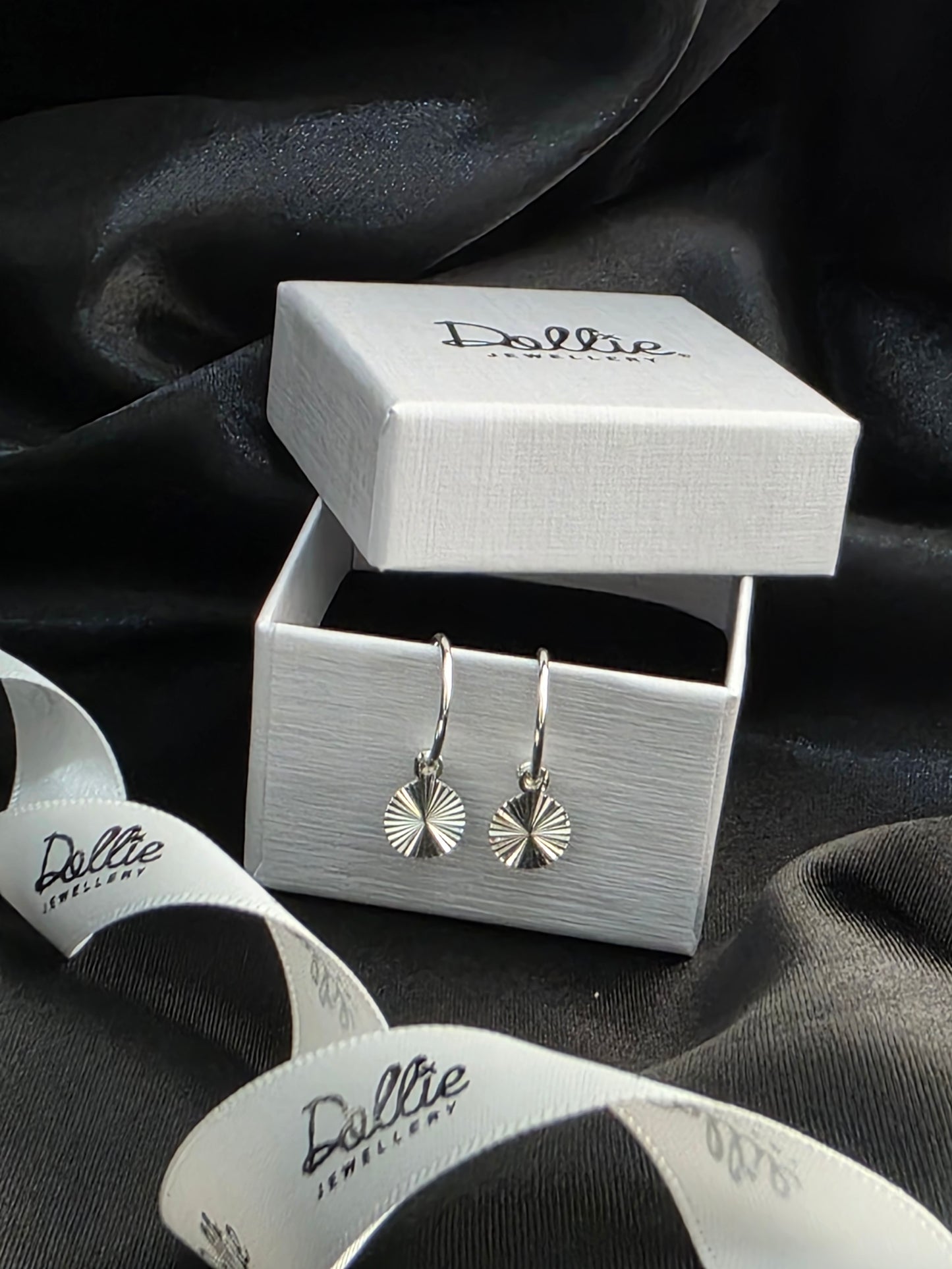 Winter Sparkle Hoops