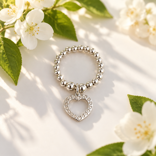 Chelsea Open Heart Ring