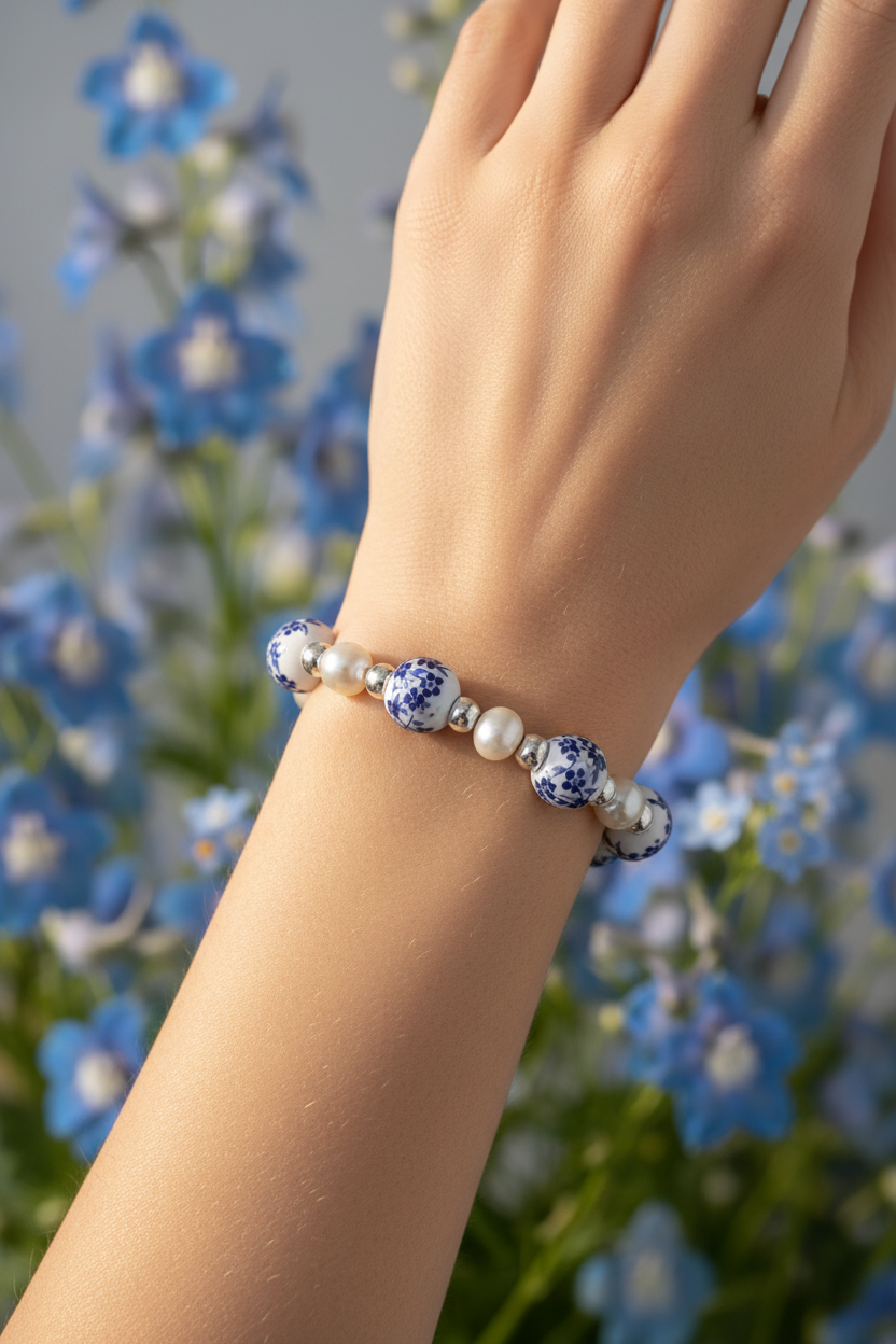 Daphne's Dreamy Pearl Bracelet
