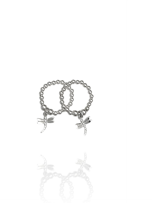 Lexie Dragonfly Duo Ring Set
