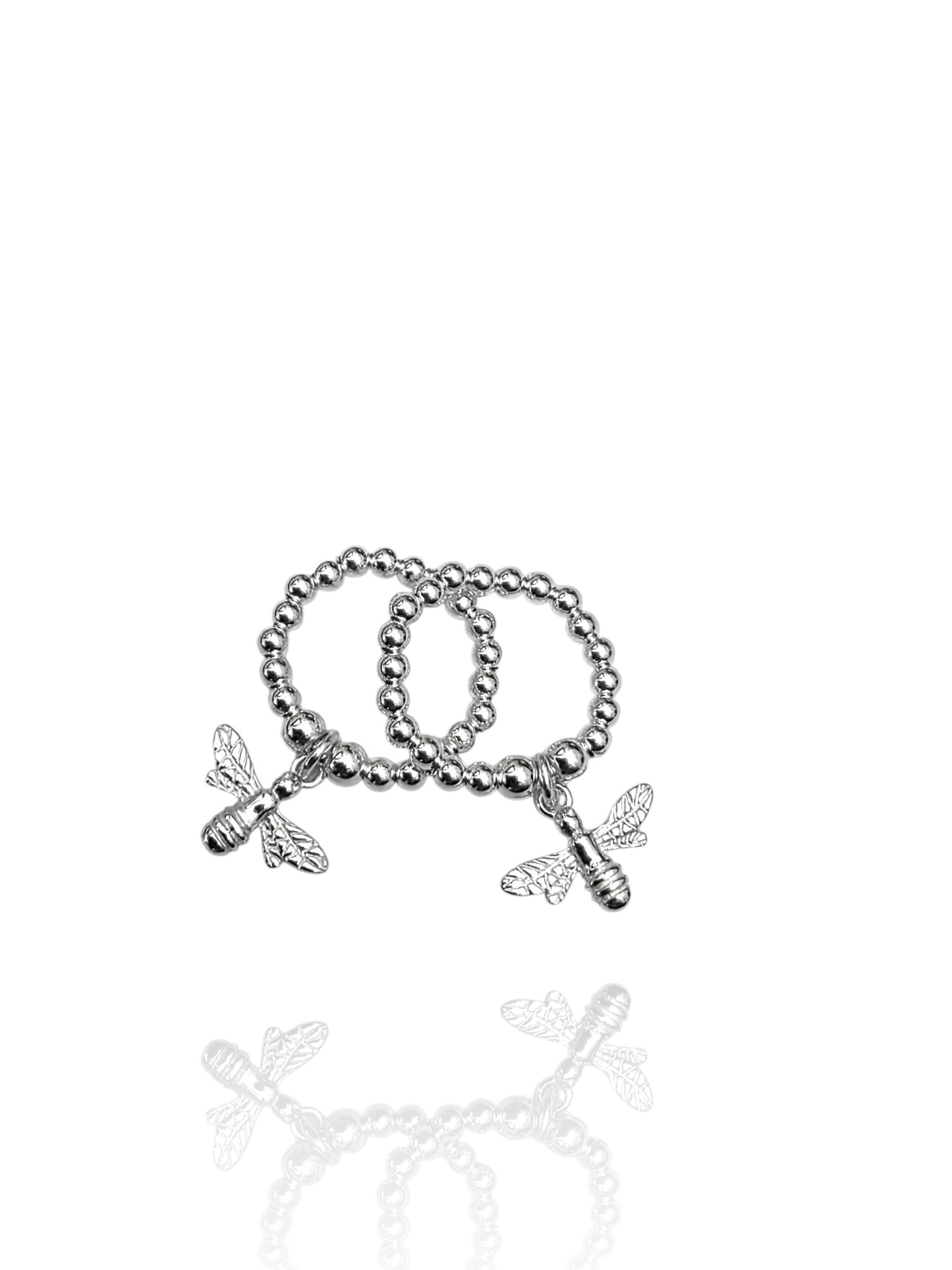 Honey Bee Duo Ring Set