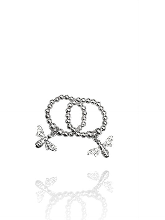 Honey Bee Duo Ring Set
