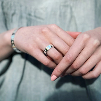 Star Engraved Ring