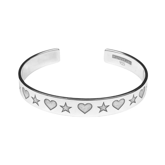 Star Hearts Bangle