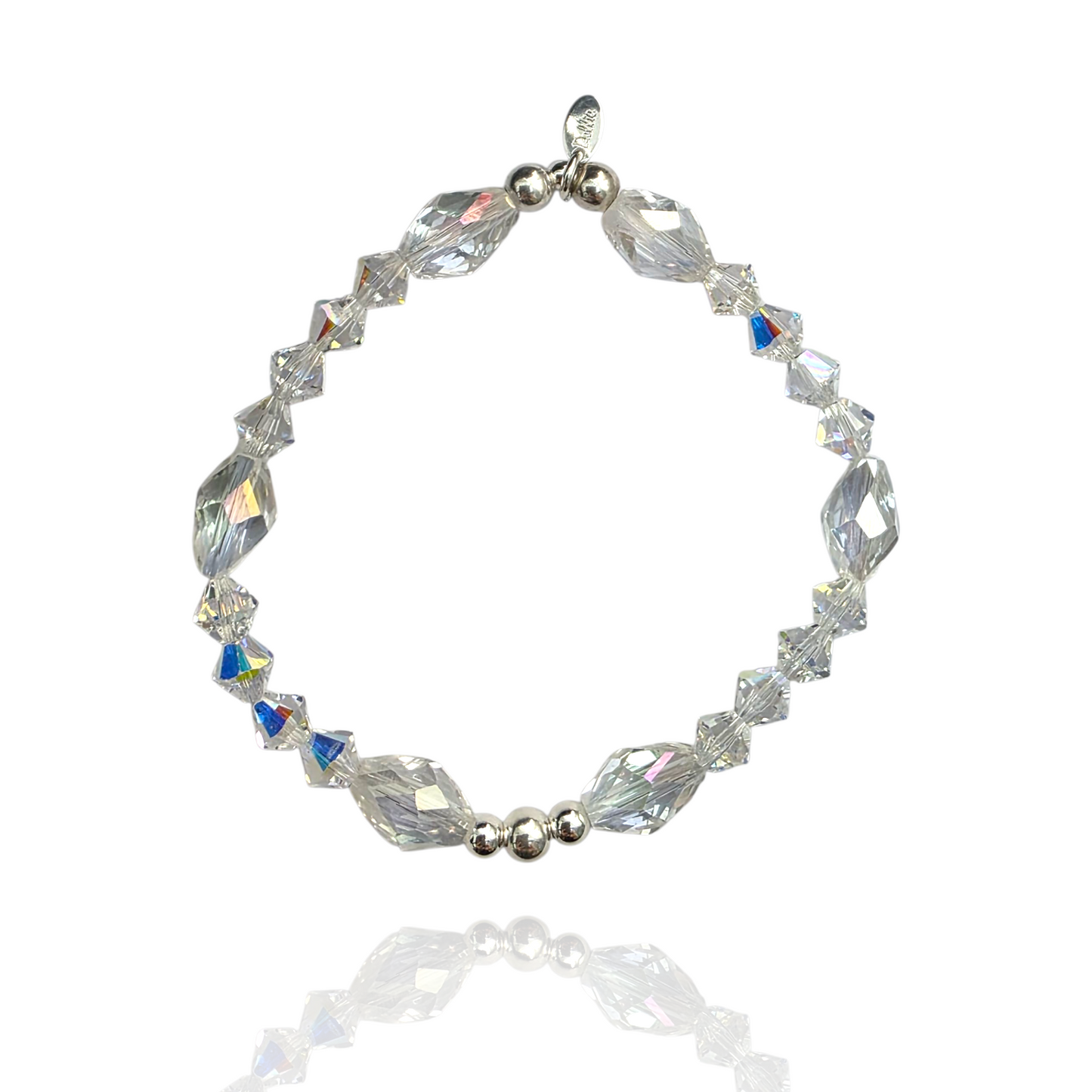 AB Sparkle Bead Bracelet