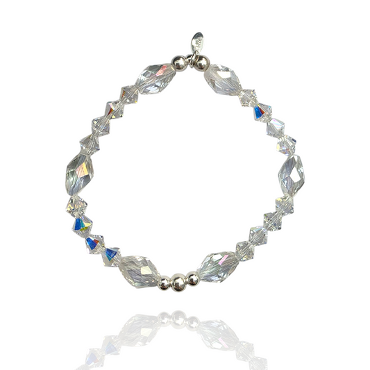 AB Sparkle Bead Bracelet