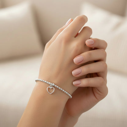Annabelle Open Heart Bracelet