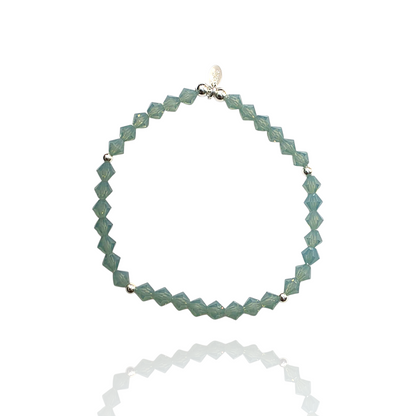 Aqua Blue Crystal Bracelet