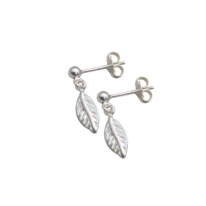 Beech Leaf Post Earrings