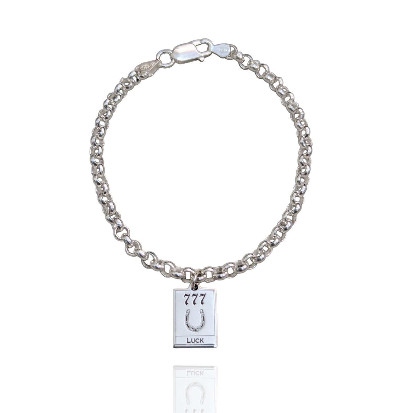 777 'Lucky' Angel Number Belcher Bracelet