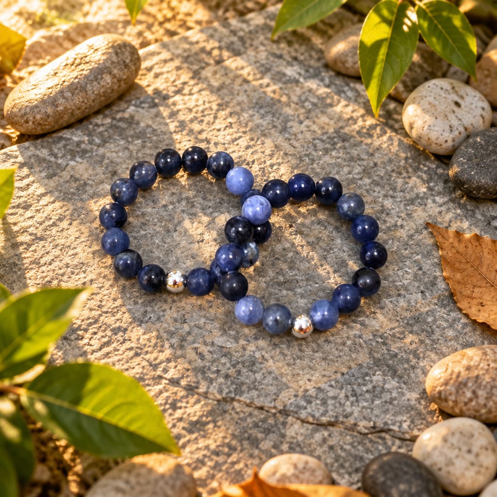 Blue Sodalite Men's Ring