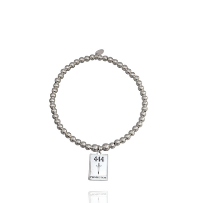 444 'Protection' Angel Number Bracelet