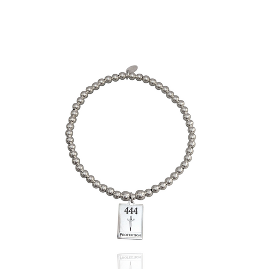 444 'Protection' Angel Number Bracelet