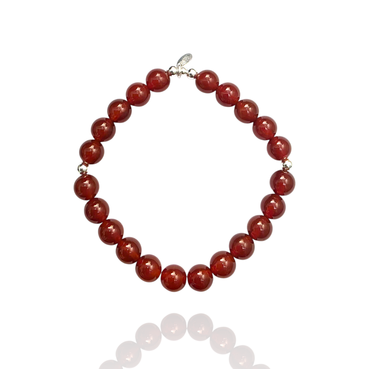 Carnelian Bobble Bracelet