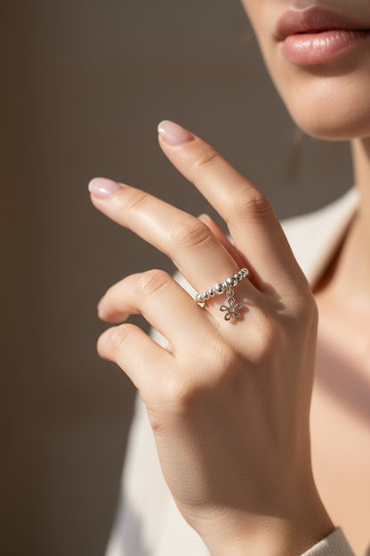 Forget-Me-Not Flower Ring