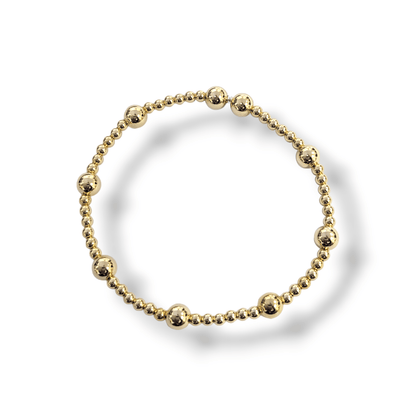 Golden Popcorn Bracelet Dollie Jewellery