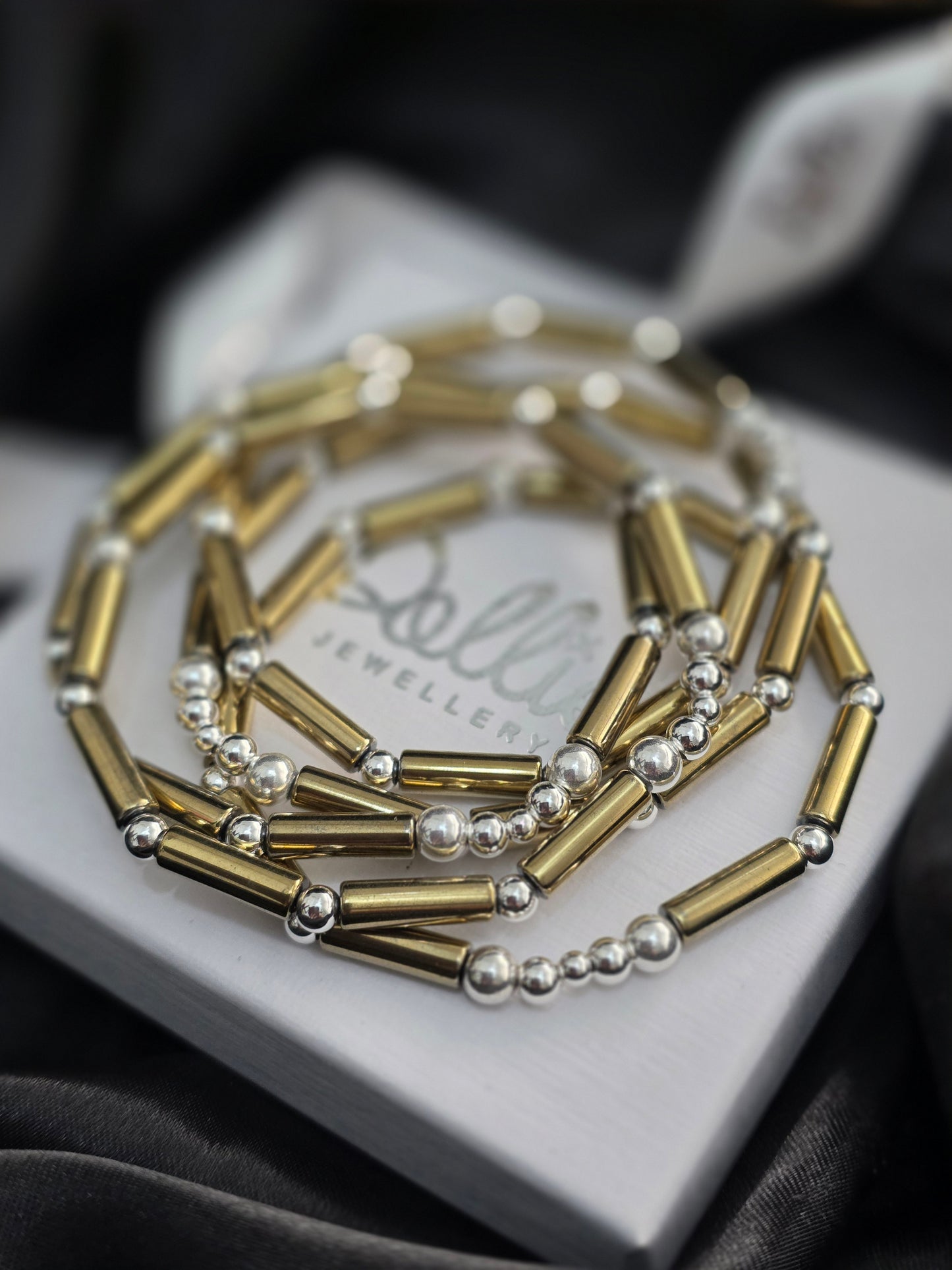 Golden Heamatite Bracelet