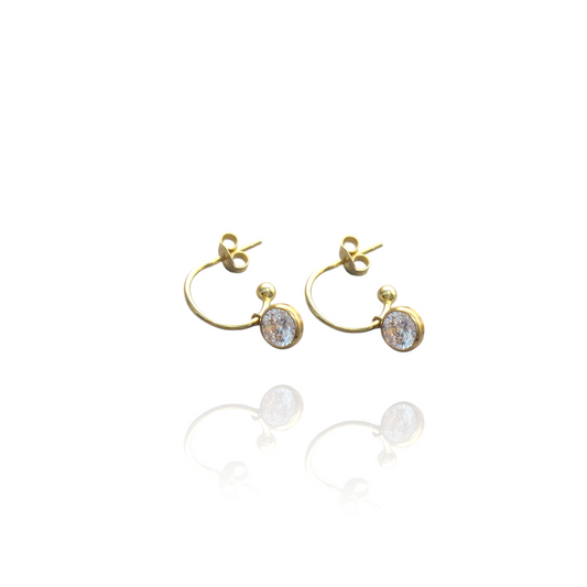 Golden Sparkle Earrings