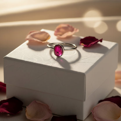 Oval Ashes Ring