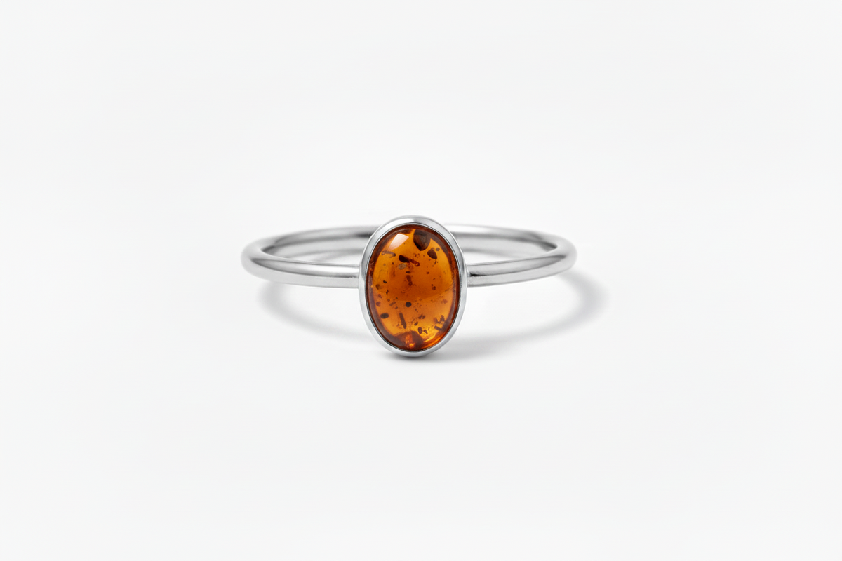Oval Ashes Ring