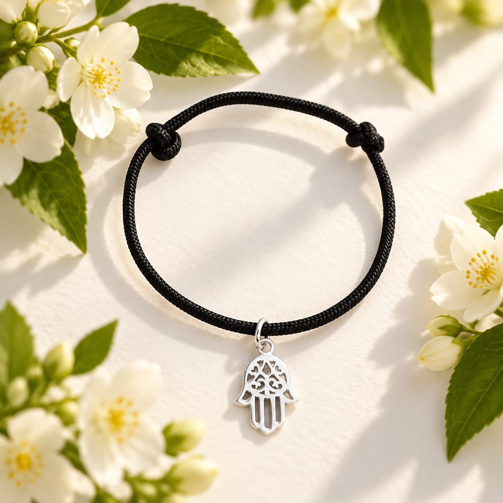 Hand of Hamsa Cord Bracelet