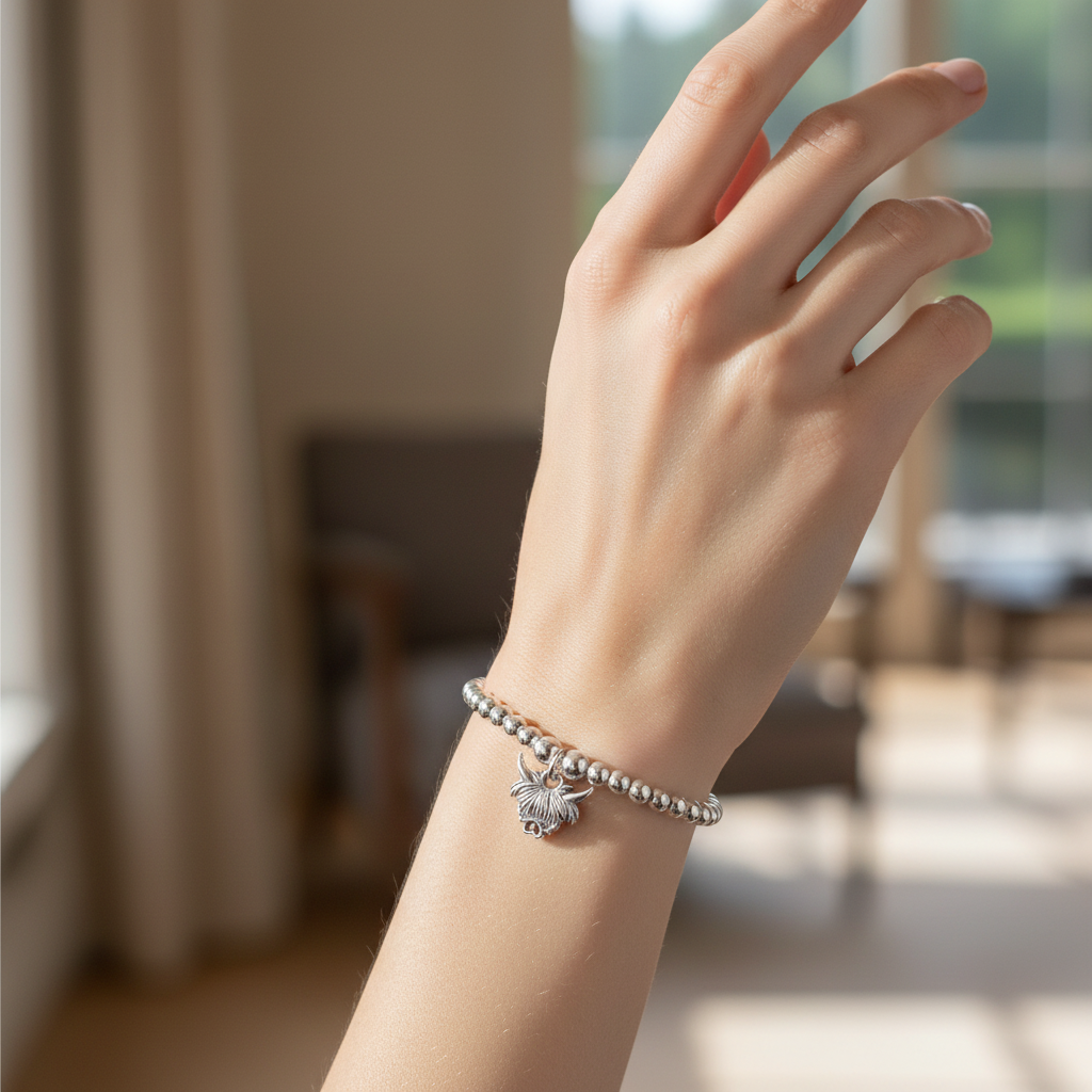 Highland Cow Bracelet