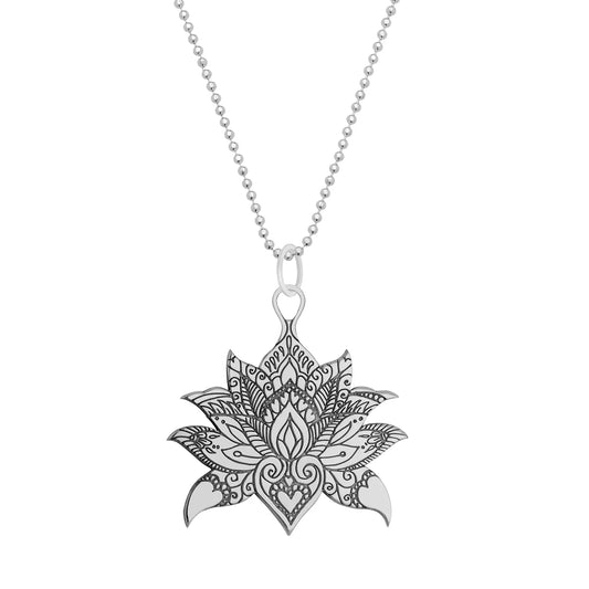 Lotus Flower Necklace