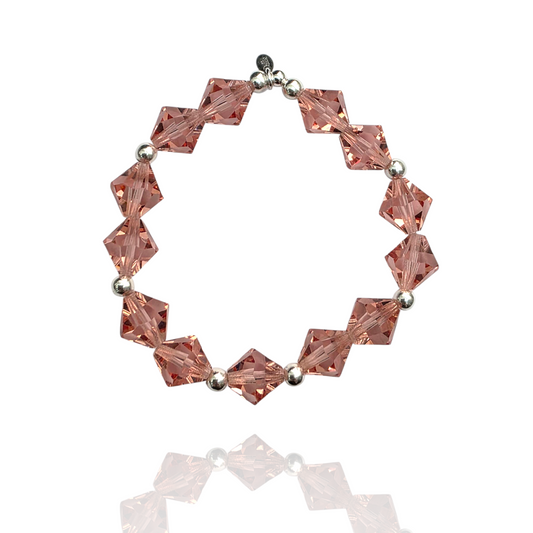 Maxi Coral Crystal Bracelet