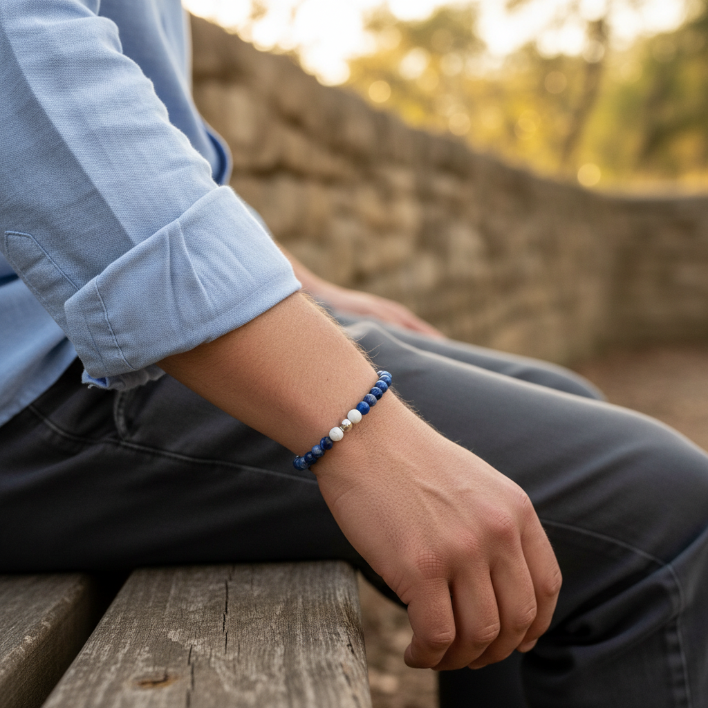 Blue Inspire Me Bracelet