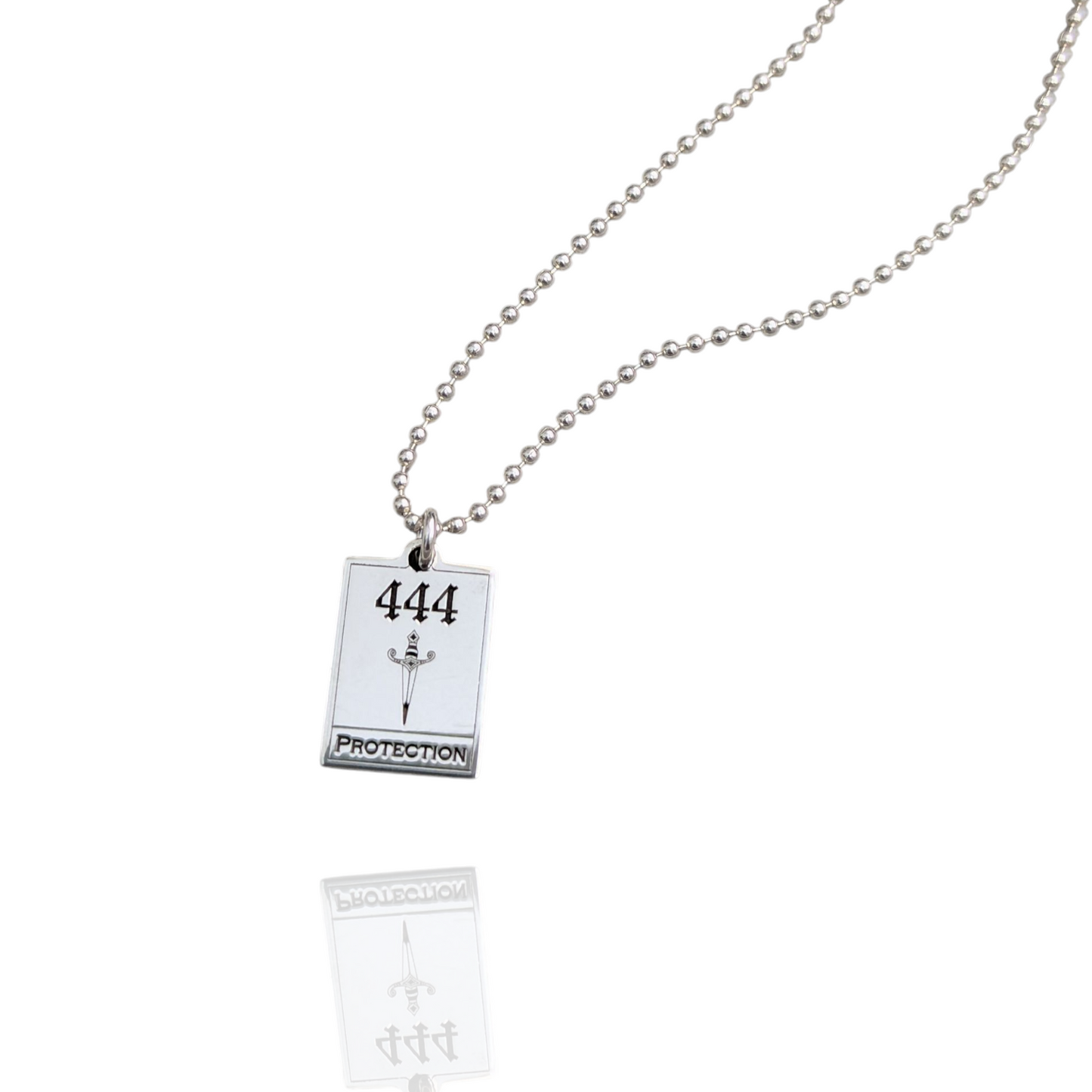 444 'Protection' Angel Number Necklace