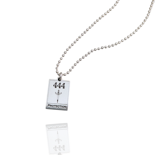 444 'Protection' Angel Number Necklace