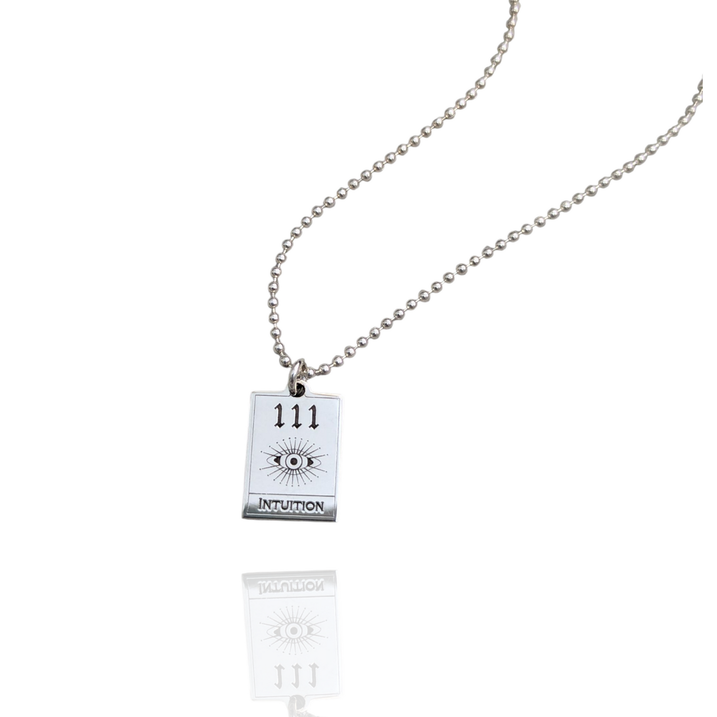 111 'Intuition' Angel Number Necklace