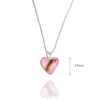 Ashes Heart Pendant Necklace