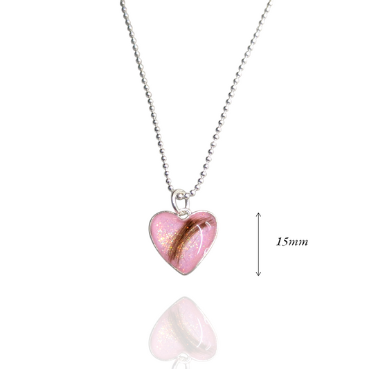 Ashes Heart Pendant Necklace