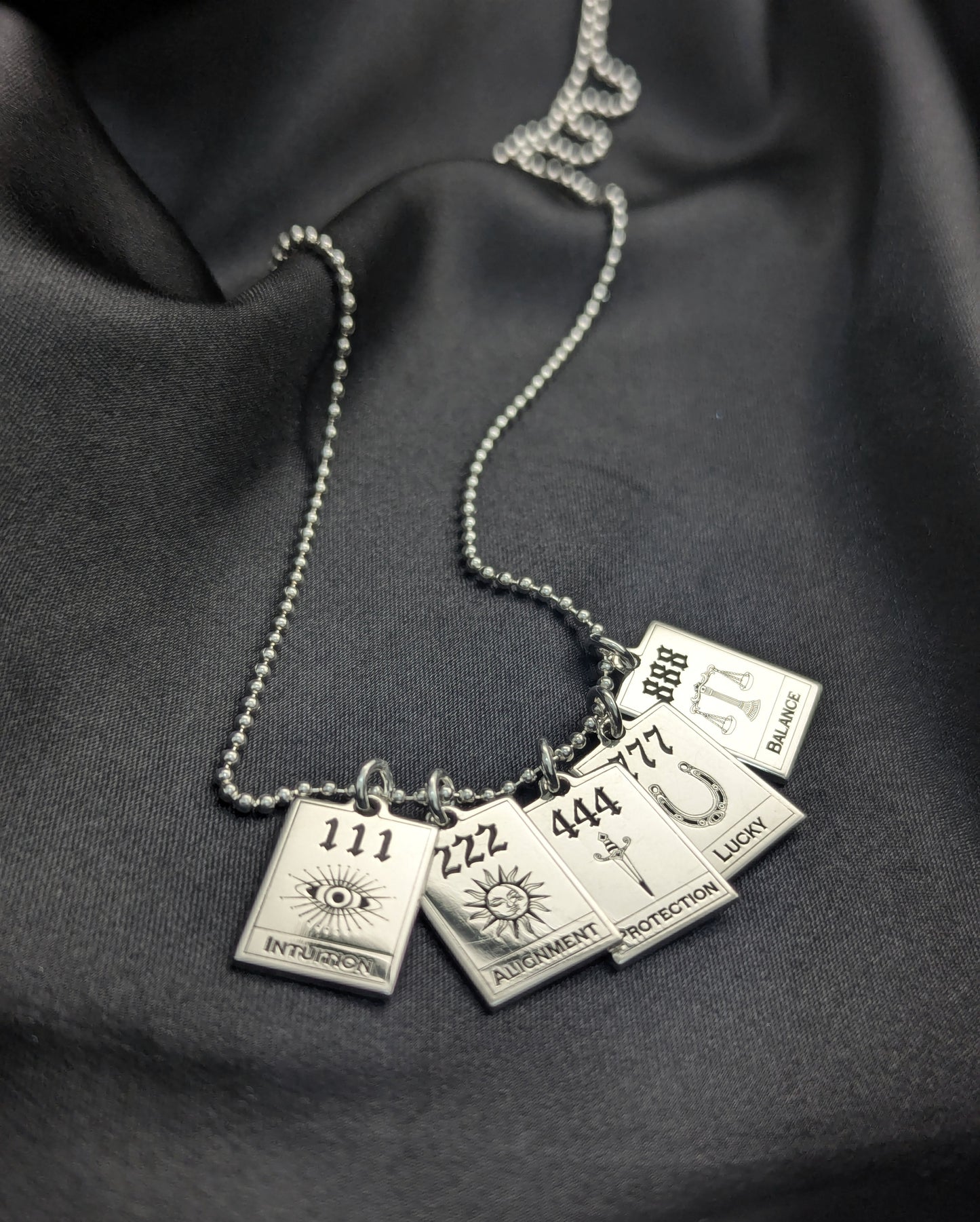 777 'Luck' Angel Number Necklace