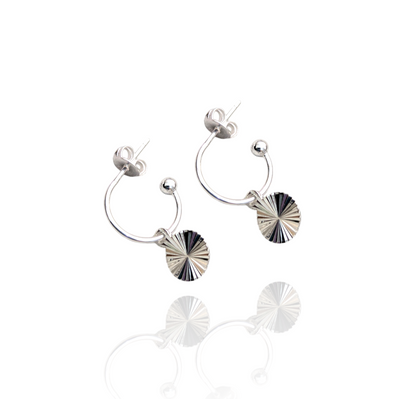 Winter Sparkle Hoops