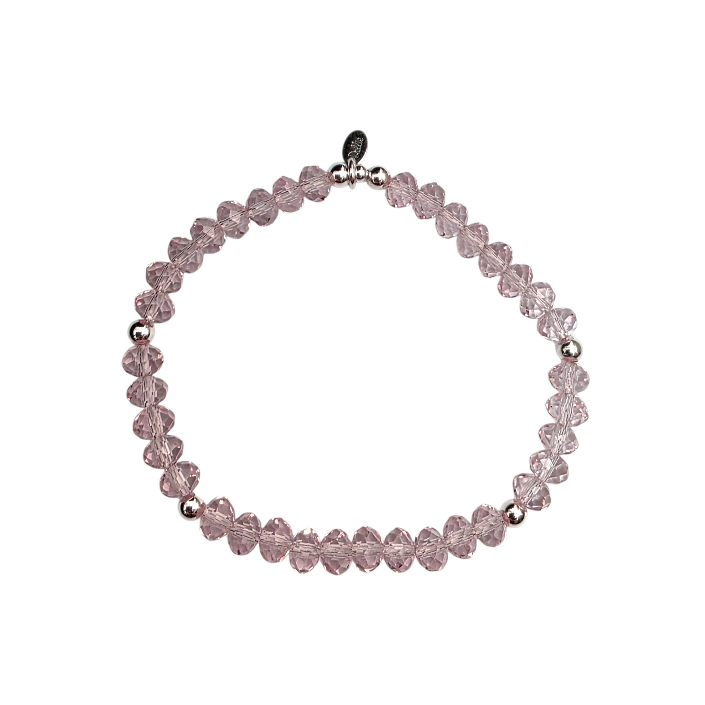 Pale Pink Austrian Crystal Bracelet