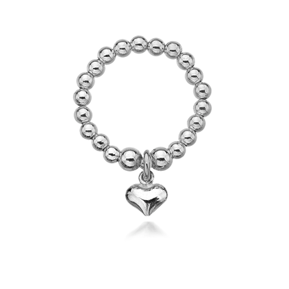 Paris Heart Ring Dollie Jewellery