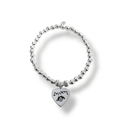 Polished Heart Bracelet