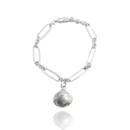 Maxi Cockleshell Shell Link Bracelet