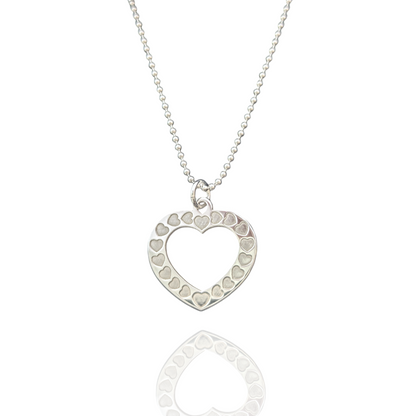 Autumn Open Heart Necklace