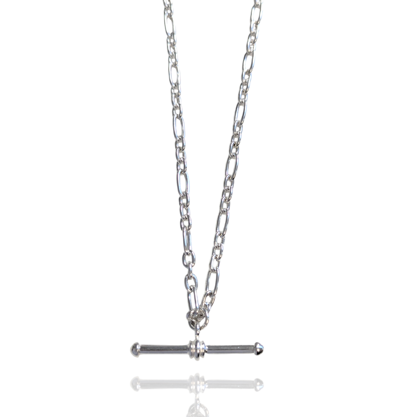 Fetter Chain T-Bar Necklace