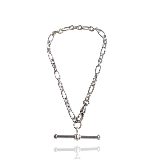 Fetter Chain T-Bar Bracelet