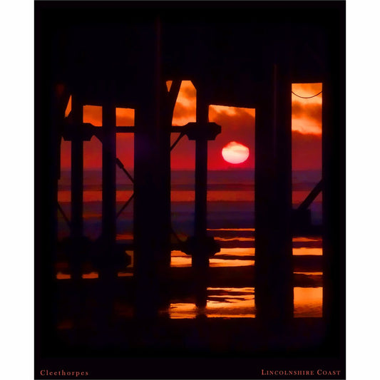 Cleethorpes Pier Sunset Dollie Jewellery