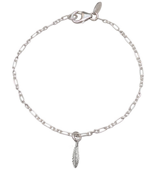 Dainty Feather Bracelet