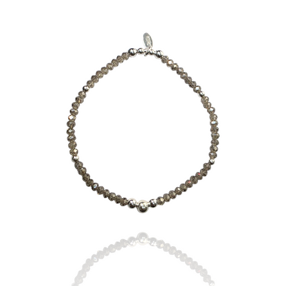 Smokey Crystal Bracelet