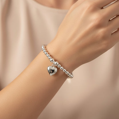 Sophia Big Heart Bracelet
